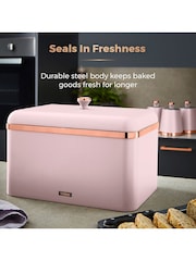 Tower Pink Cavaletto Bread Bin - Image 10 of 11
