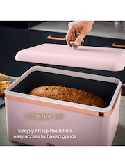 Tower Pink Cavaletto Bread Bin - Image 3 of 6