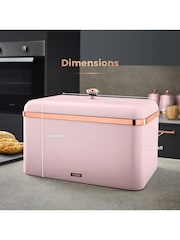 Tower Pink Cavaletto Bread Bin - Image 5 of 6
