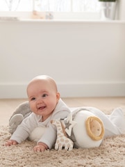 Mamas & Papas Grey Welcome To The World Tummy Time Roll - Image 2 of 5