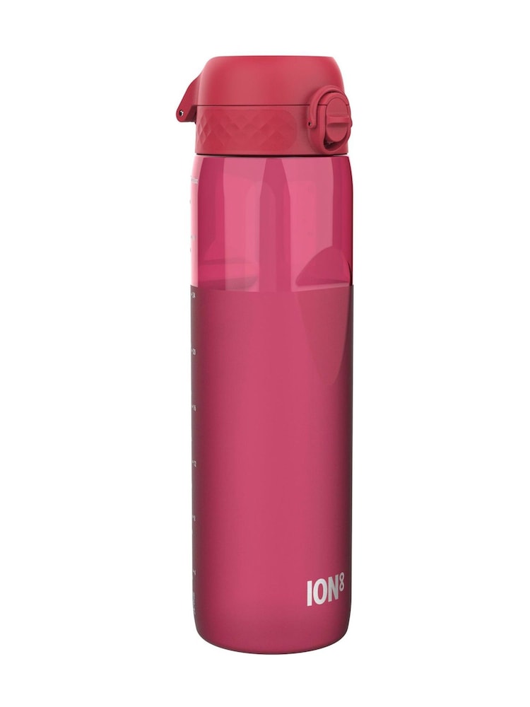 Ion8 Half Cut Viva Magenta 1 Litre Leak Proof Water Bottle - Image 2 of 3 Ion8 Half Cut Viva Magenta 1 Litre Leak Proof Water Bottle - Image 2 of 3