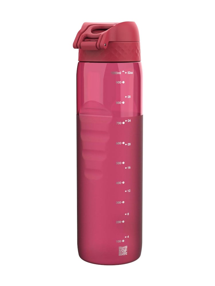 Ion8 Half Cut Viva Magenta 1 Litre Leak Proof Water Bottle - Image 3 of 3 Ion8 Half Cut Viva Magenta 1 Litre Leak Proof Water Bottle - Image 3 of 3