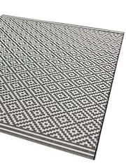 Asiatic Rugs Black Geo Patio Outdoor Rug - Image 3 of 5