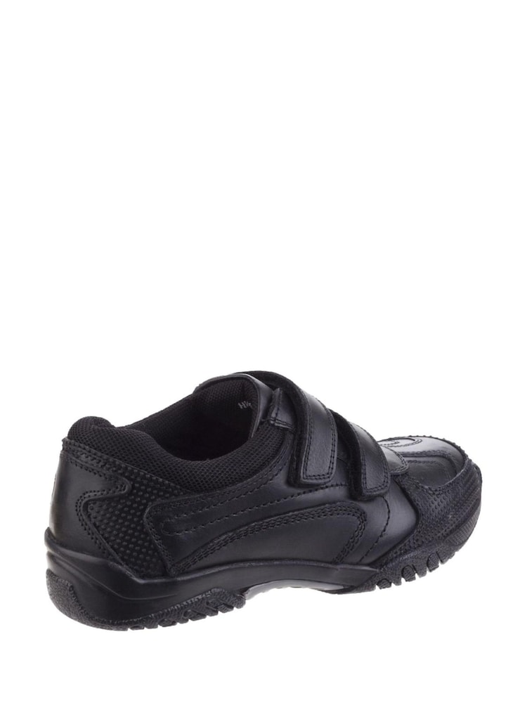 Hush Puppies Black Jezza Senior School Shoes - Image 2 of 5