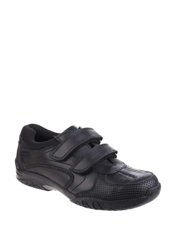 Hush Puppies Black Jezza Senior School Shoes - Image 3 of 5