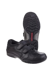 Hush Puppies Black Jezza Senior School Shoes - Image 4 of 5