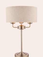 Laura Ashley Chrome Sorrento Table Lamp - Image 2 of 4