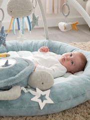 Mamas & Papas Blue Welcome To The World Playmat - Image 2 of 10
