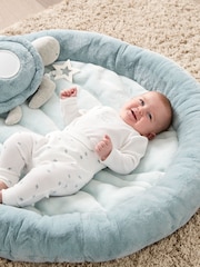 Mamas & Papas Blue Welcome To The World Playmat - Image 6 of 10