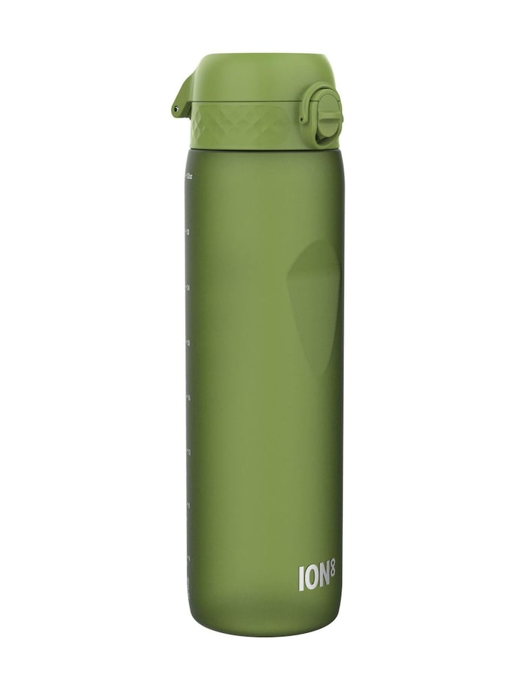 Ion8 Khaki Green 1 Litre Leak Proof Water Bottle - Image 4 of 4