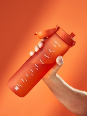 Ion8 Orange 1 Litre Leak Proof Water Bottle - Image 1 of 3