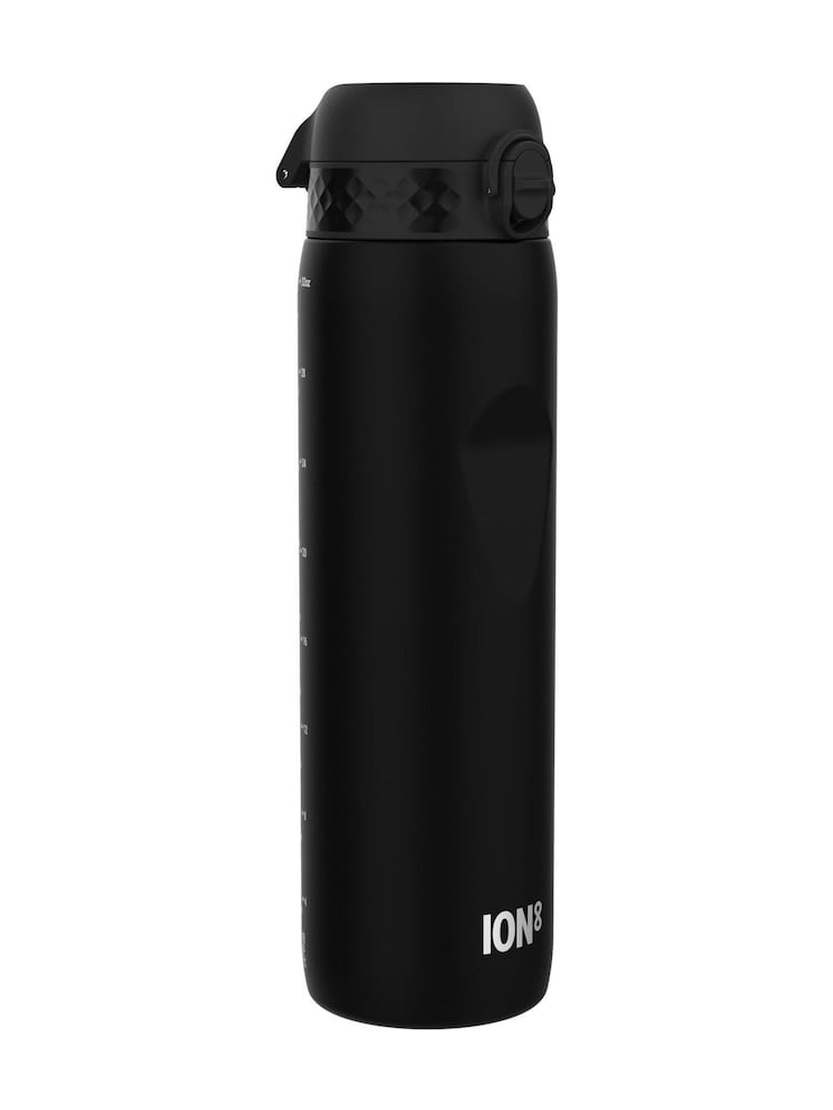 Ion8 Black 1 Litre Leak Proof Water Bottle - Image 1 of 3 Ion8 Black 1 Litre Leak Proof Water Bottle - Image 1 of 3