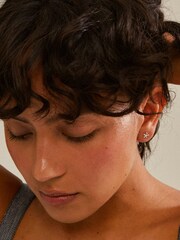 PILGRIM Silver Oakley Recycled Starfish Earrings - Image 3 of 4