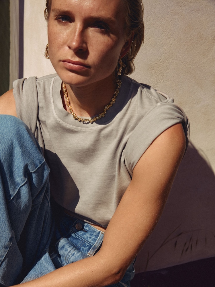 PILGRIM Gold Raelynn Necklace in a Handcrafted Look - Image 1 of 5