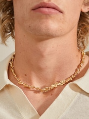PILGRIM Gold Raelynn Necklace in a Handcrafted Look - Image 4 of 5