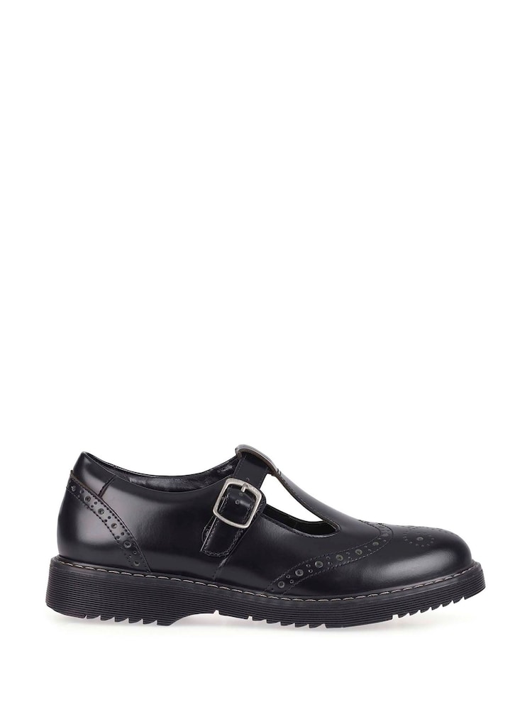 Start-Rite Imagine T-Bar Black School Shoes Standard Width Fitting - Image 1 of 3