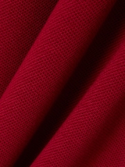 Lacoste Cherry Red Iconic L.12.12 Classic Fit Short Sleeve Polo Shirt - Image 4 of 4