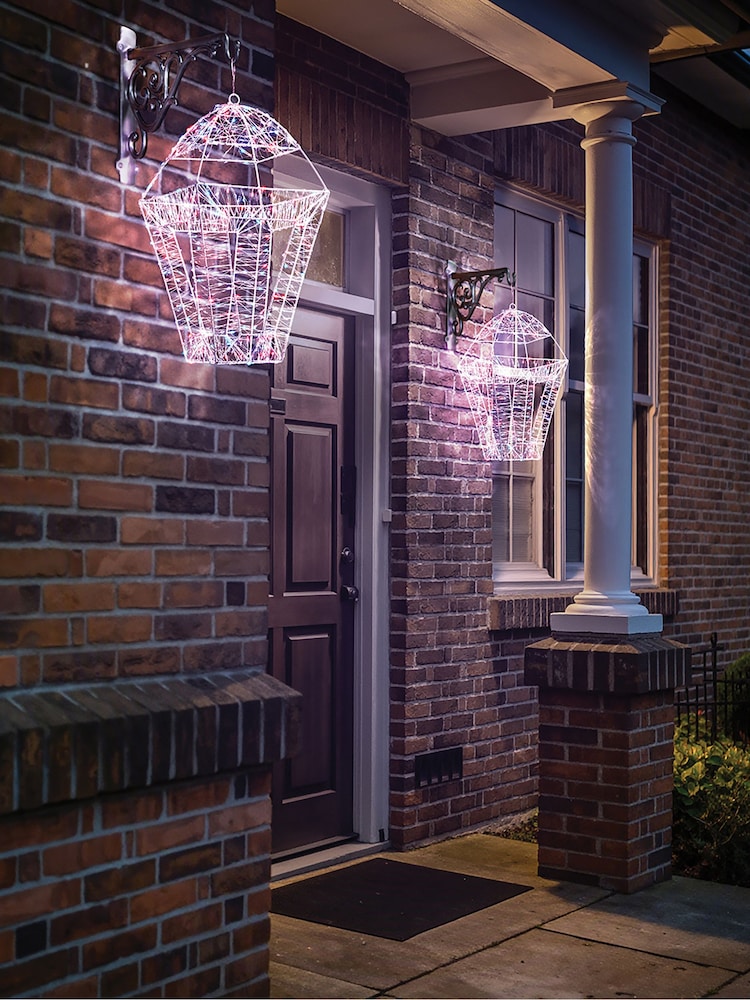 Premier Decorations Ltd 45cm Twinkling Lit Lantern - Image 1 of 2 Premier Decorations Ltd 45cm Twinkling Lit Lantern - Image 1 of 2
