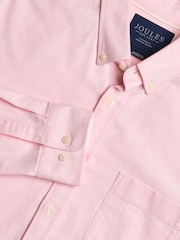 Joules Oxford Pink Long Sleeve Classic Fit Shirt - Image 1 of 8