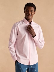 Joules Oxford Pink Long Sleeve Classic Fit Shirt - Image 2 of 8