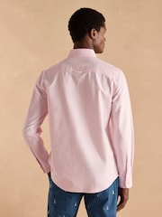 Joules Oxford Pink Long Sleeve Classic Fit Shirt - Image 3 of 8