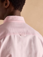 Joules Oxford Pink Long Sleeve Classic Fit Shirt - Image 6 of 8