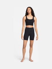 Nike Black Zenvy Medium-Support Padded Longline Sports Bra - Image 1 of 5