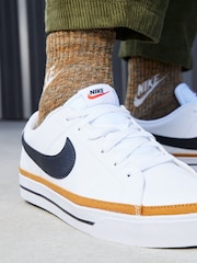 Nike White Court Legacy Trainers - Image 9 of 10