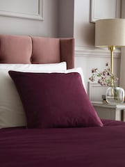 Soiree Red Melanie Velvet Filled Cushion - Image 1 of 3