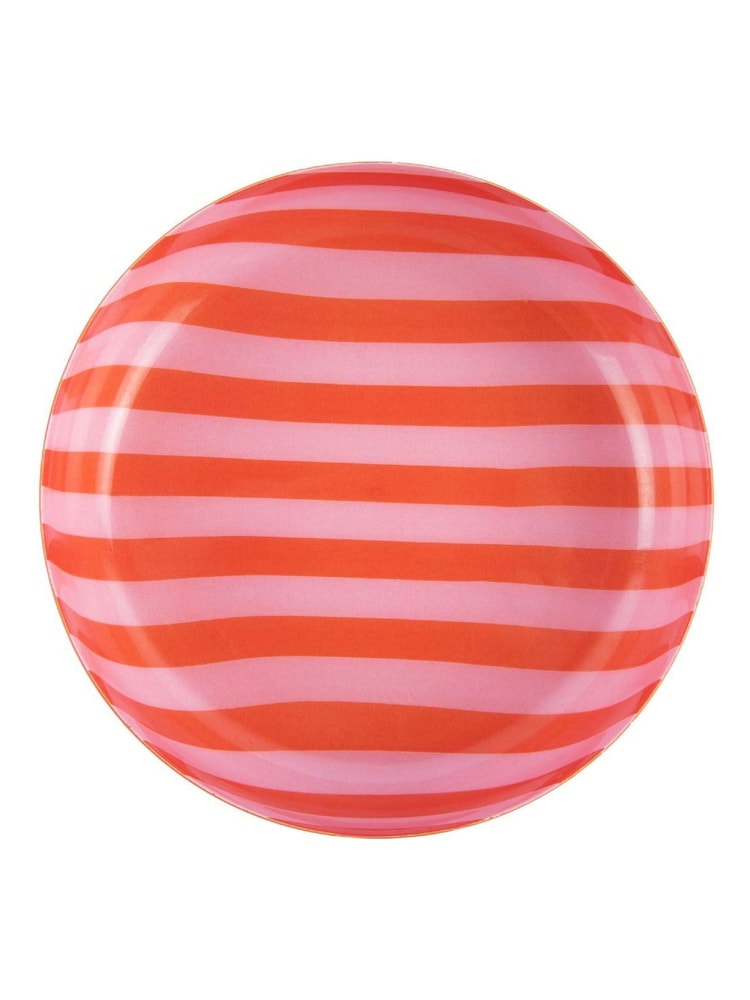 Present Time Bright Orange Soft Pink Animado Small Bowl - Image 2 of 3 Present Time Bright Orange Soft Pink Animado Small Bowl - Image 2 of 3