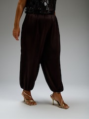 Live Unlimited Brown Balloon Trousers - Image 2 of 5