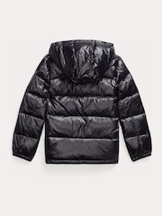 Polo Ralph Lauren Shin Black Down Puffer Jacket - Image 2 of 2