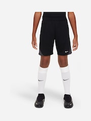 Nike Black/White Dri-FIT Strike 24 Shorts - Image 1 of 6