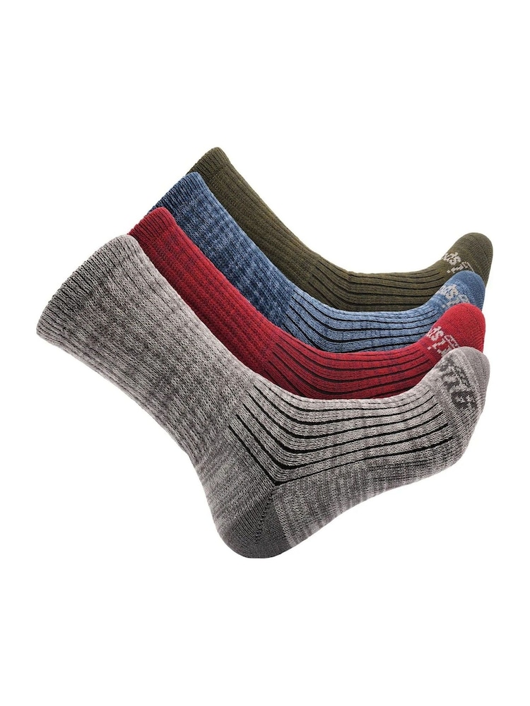 Buy Grisport Blue Merino Wool Walking Socks 4 Pack from Next Australia