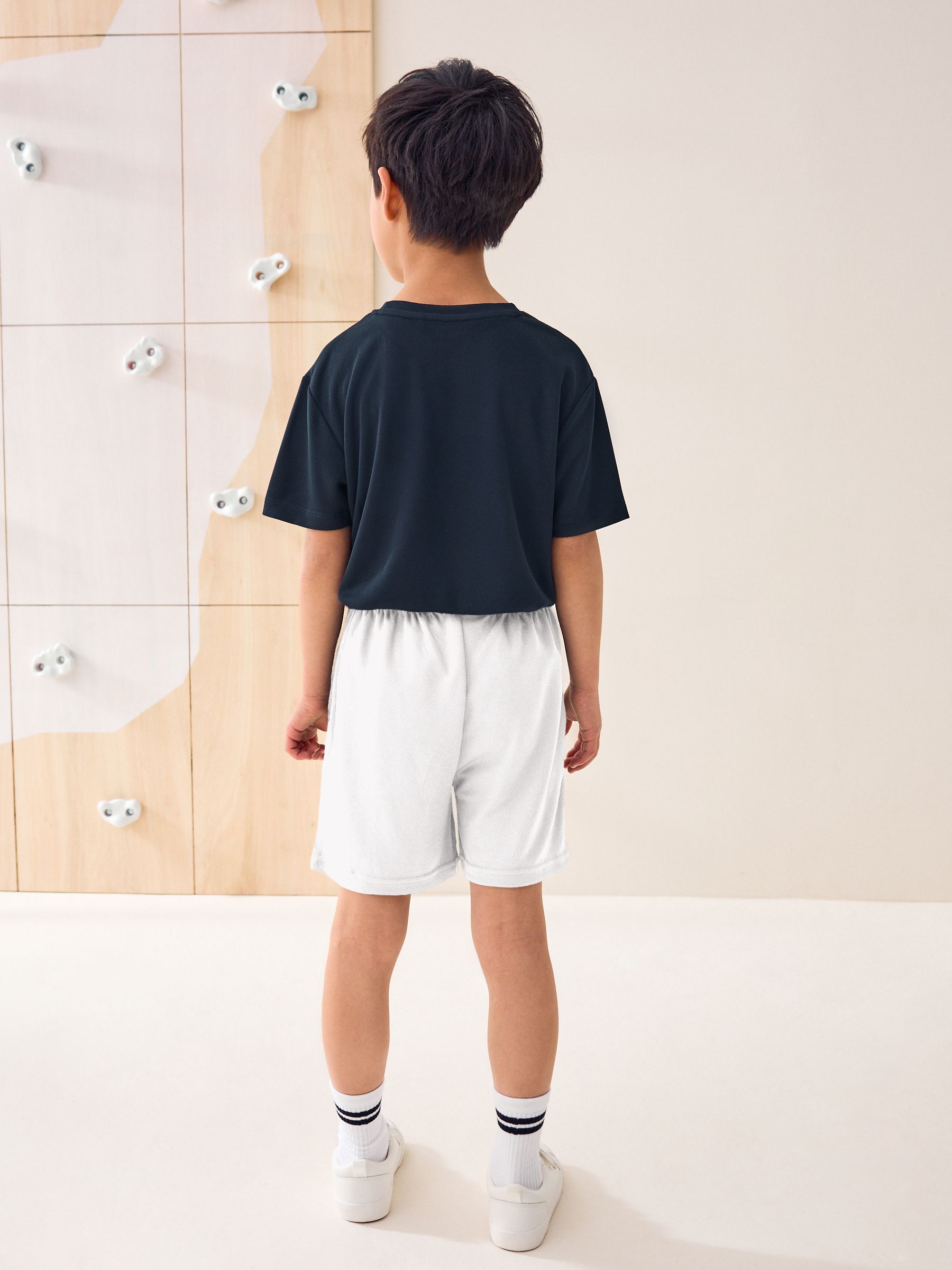 Buy White Single Sports Shorts (3-16yrs) from Next USA