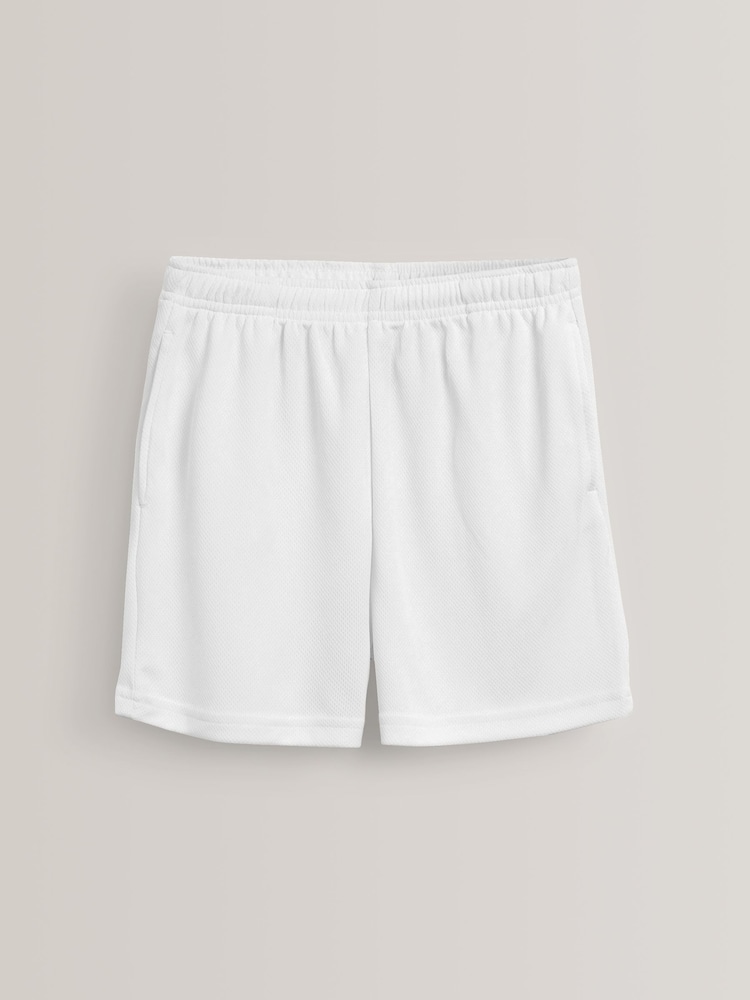 Blanc - Shorts de sport (3-16ans) - Image 4 of 6