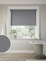 Shadow Grey Augustus Made to Measure Roller Blind - Image 1 of 6