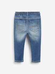 Dark/Mid Blue Denim Jogger Jeans 2 Pack (3mths-7yrs) - Image 4 of 5