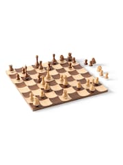 Umbra Walnut Wobble Chess Games Set - Image 3 of 5