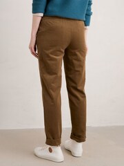 Seasalt Cornwall Dark Brown Crackington Trousers - Image 2 of 5