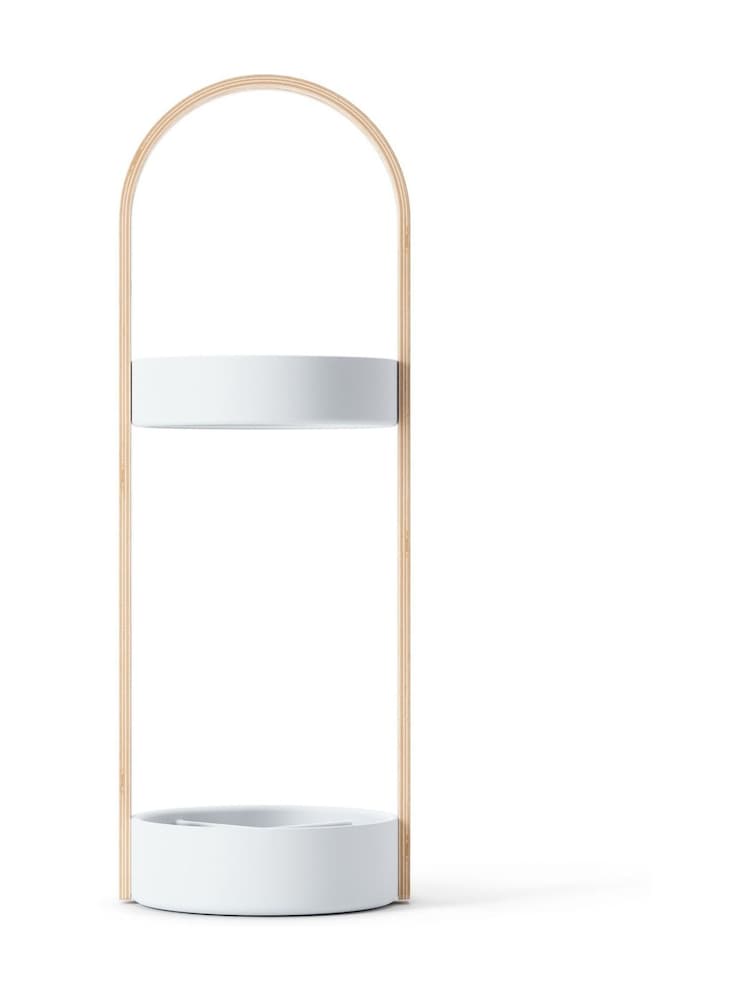 Umbra White/Natural Bellwood Stand Umbrellas - Image 1 of 5 Umbra White/Natural Bellwood Stand Umbrellas - Image 1 of 5
