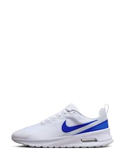 Белый/синий - Тренажеры Nike Air Max Nuaxis - Изображение 2 из 10