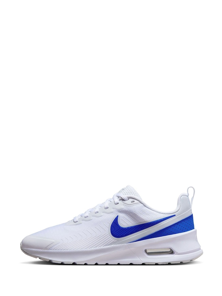 Белый/синий - Тренажеры Nike Air Max Nuaxis - Изображение 2 из 10