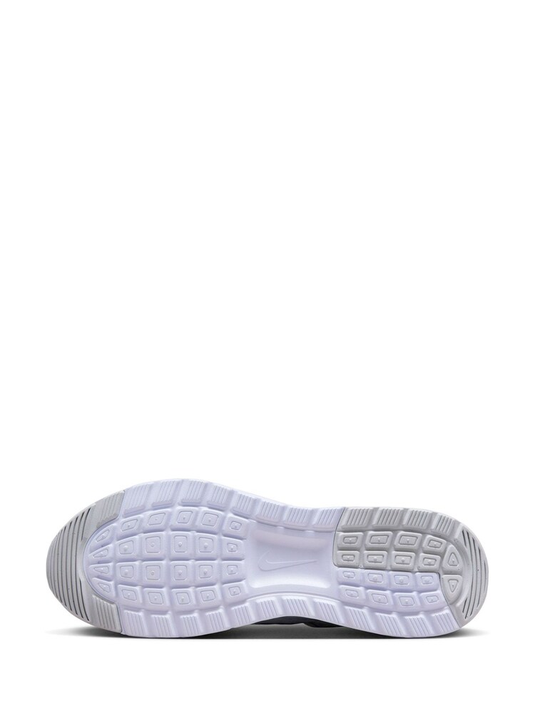 Nike White/Blue Air Max Nuaxis Trainers - Image 8 of 10