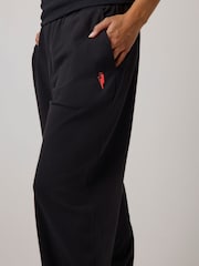 SCAMP & DUDE Black Cuffed Barrel Joggers - Image 4 of 4