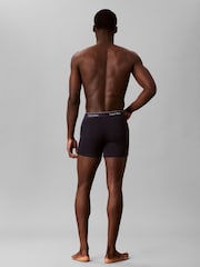 Calvin Klein Purple Icon Cotton Stretch Boxer Trunks Set - Image 5 of 6