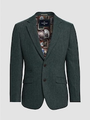 Зеленый - Cavani Thomas Tweed Suit Jacket - Изображение 2 5