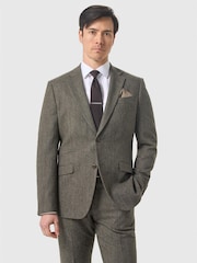 Зеленый - Cavani Thomas Tweed Suit Jacket - Изображение 1 4
