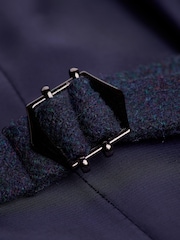 Cavani Navy Blue Thomas Tweed Waistcoat - Image 3 of 5