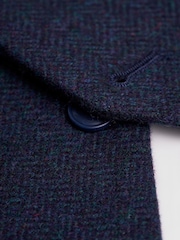 Cavani Navy Blue Thomas Tweed Waistcoat - Image 4 of 5